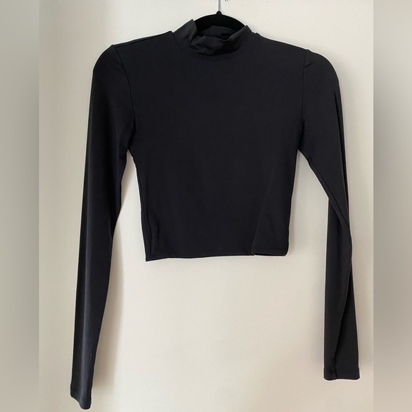 Aritzia Babaton Contour Mockneck Longsleeve - Black XS - Picture 2 of 5